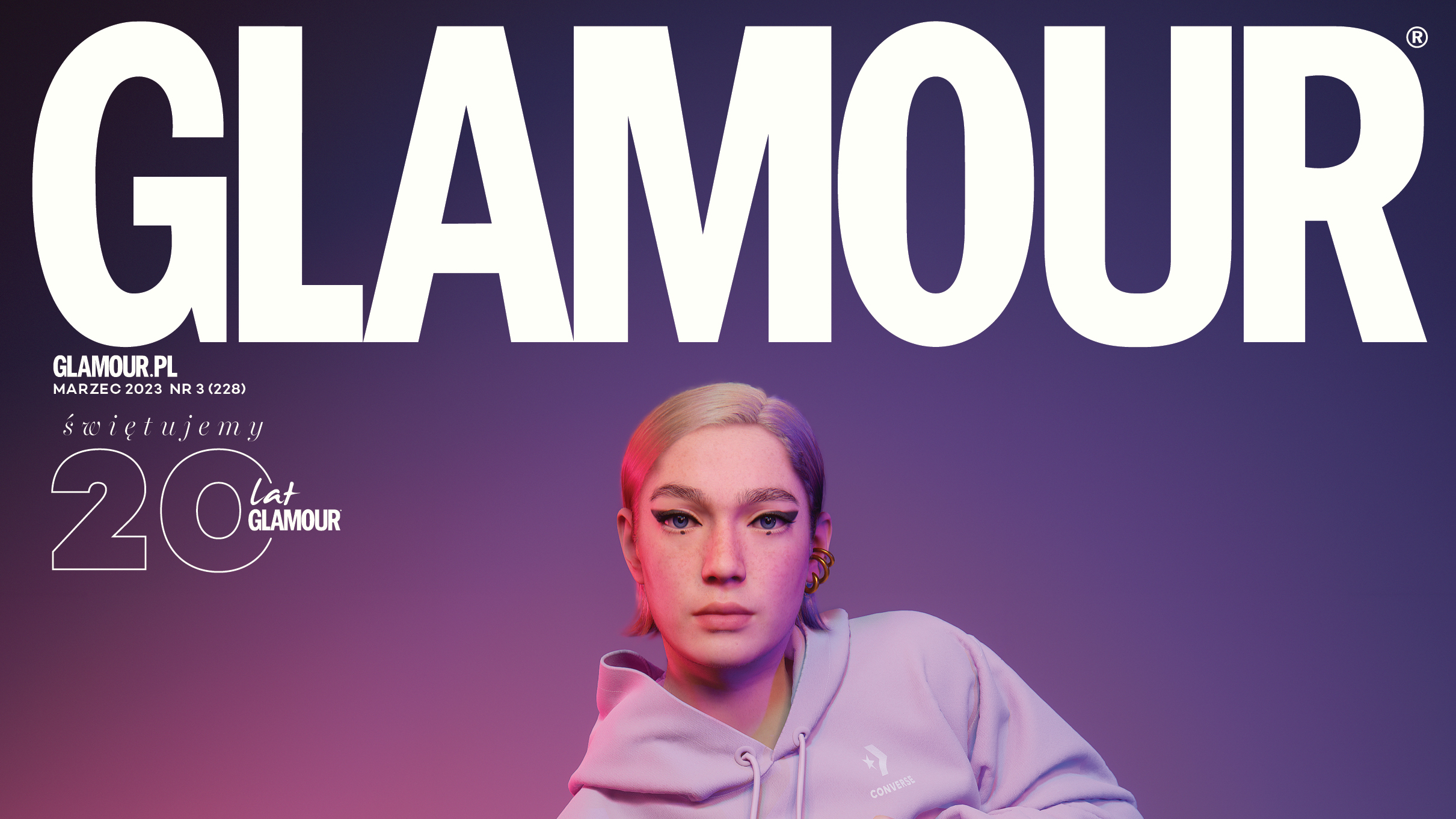 Shoe try on for Converse and Glamour magazine - avatar Wero