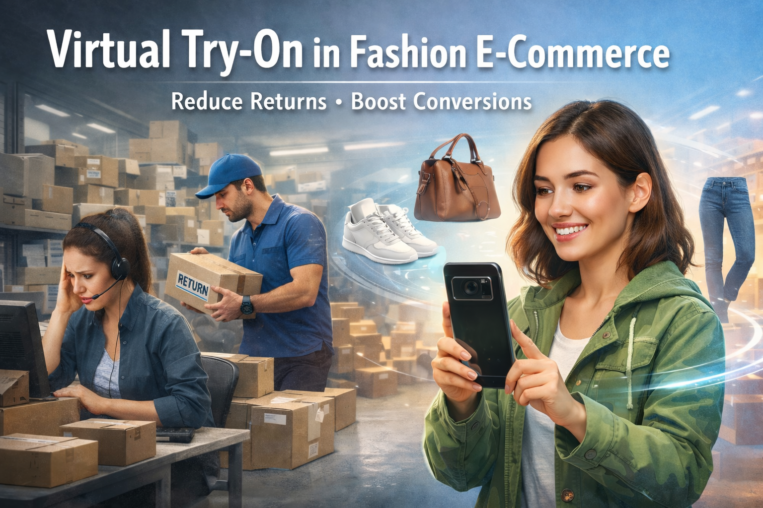How virtual try-on reduces return rates | WEARFITS