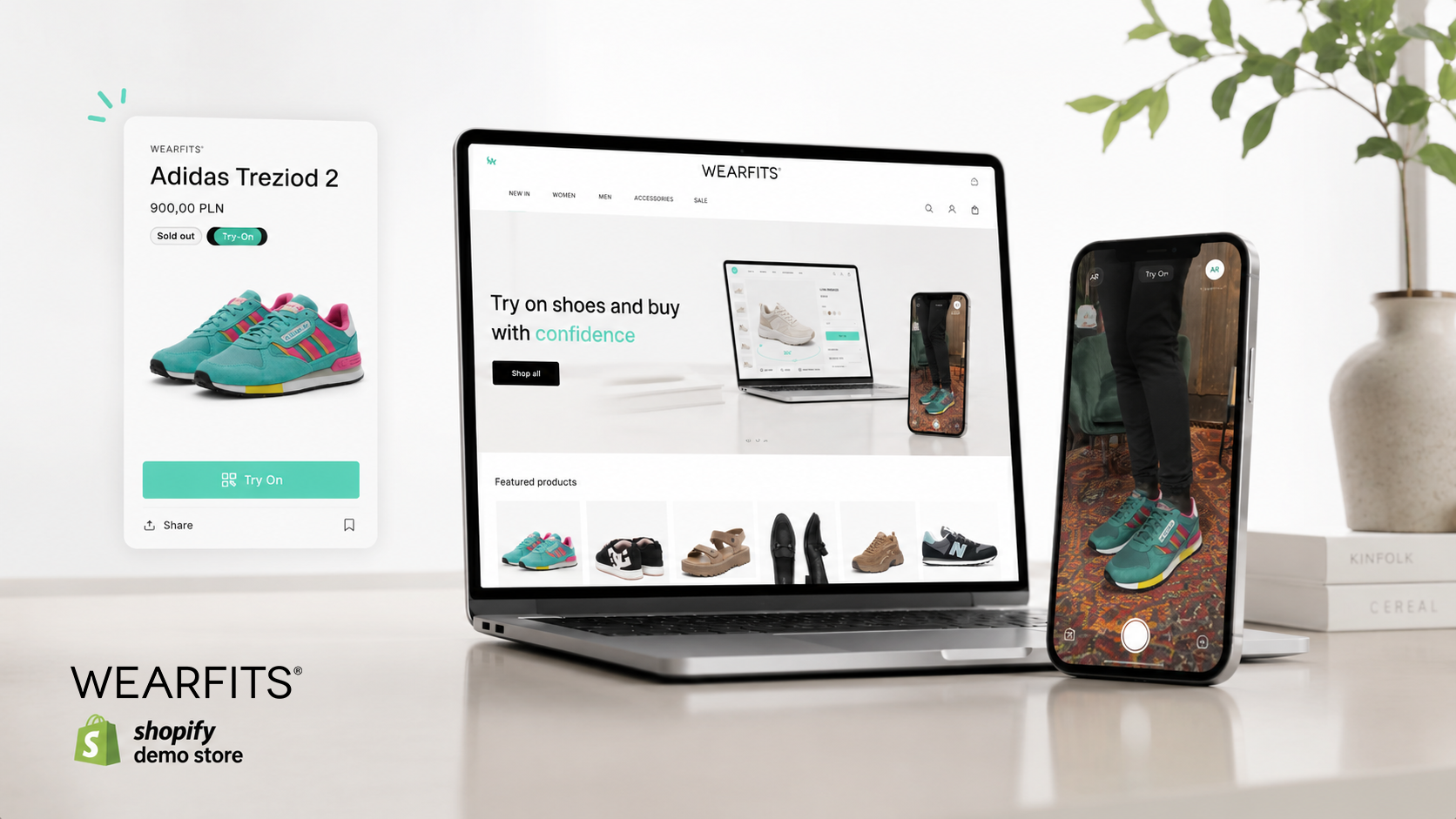 WEARFITS Try-On for Shoes Demo Store