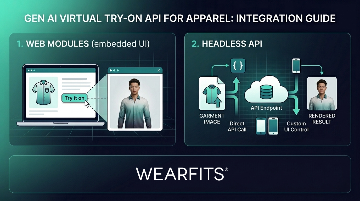WEARFITS Generative AI Virtual Try-On API