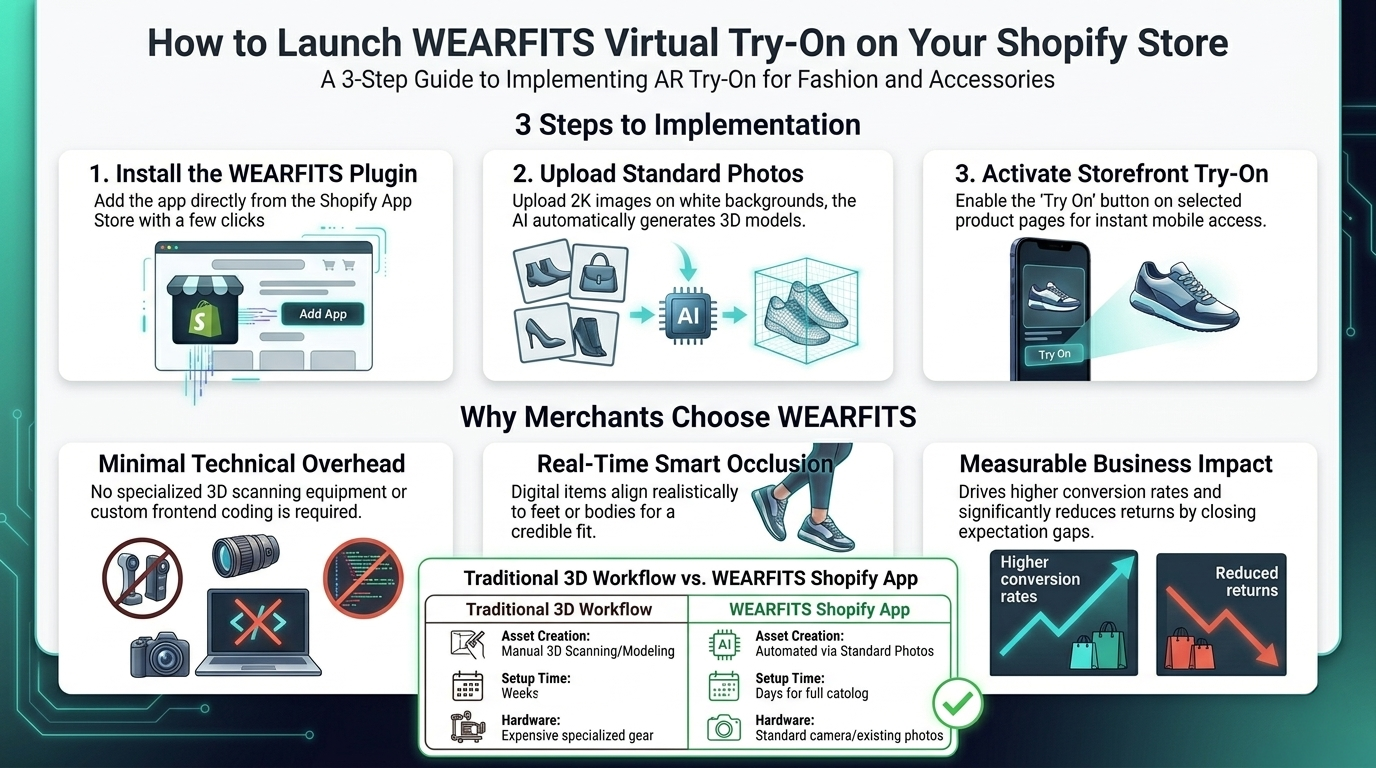 WEARFITS Shopify Try-On App - Implementation guide