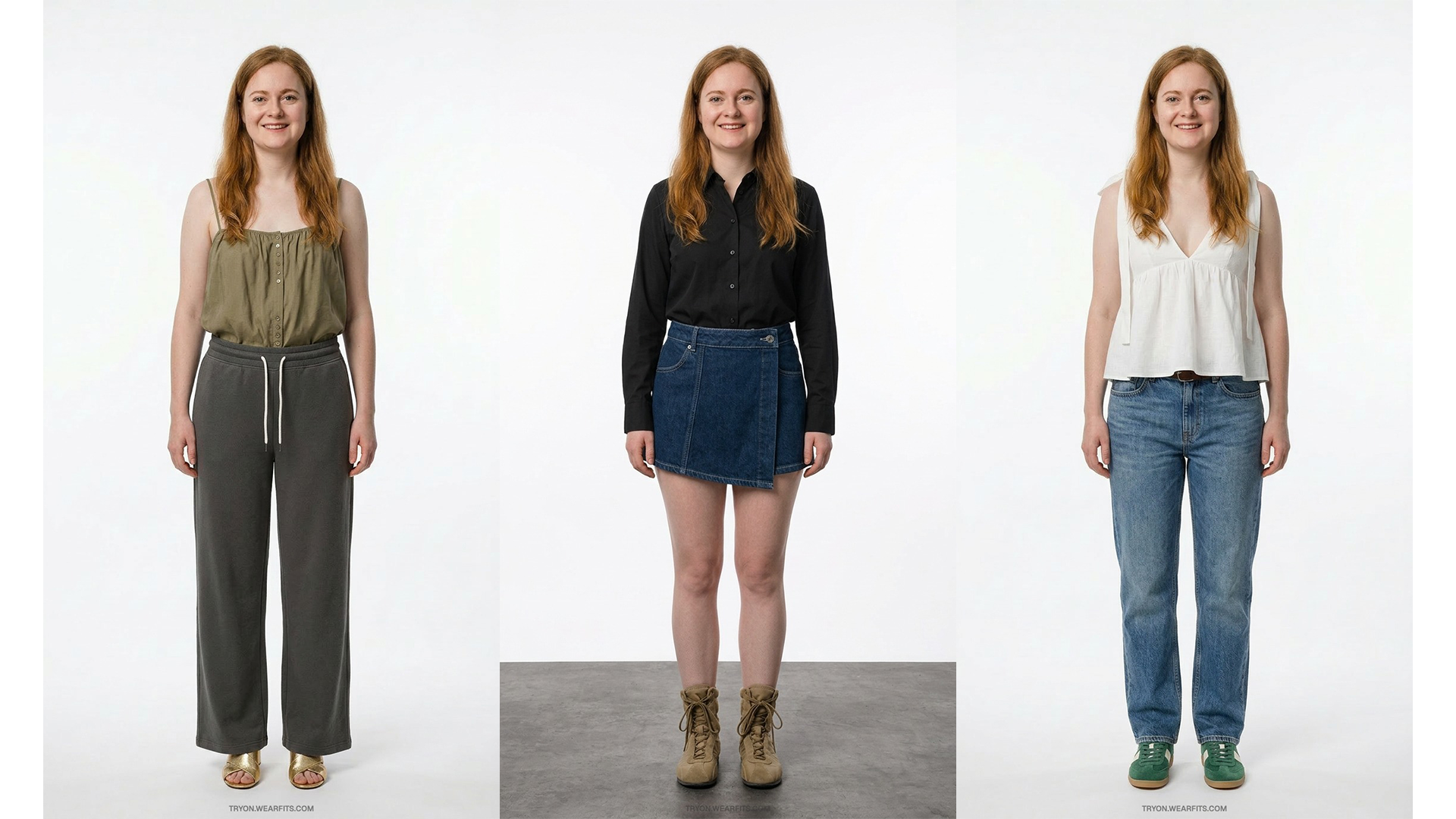 WEARFITS Generative AI Try-On - example of use