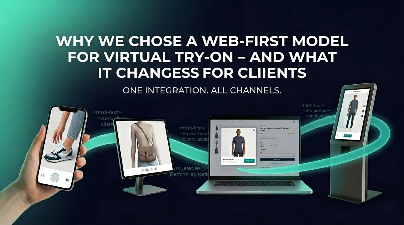 Why Web-first model for Virtual Try-On is better than SDK